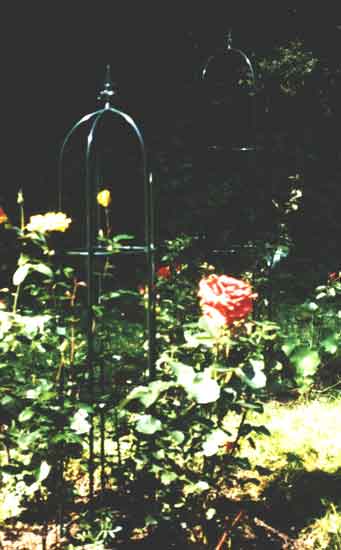 Dekoratives aus Eisen für den Garten